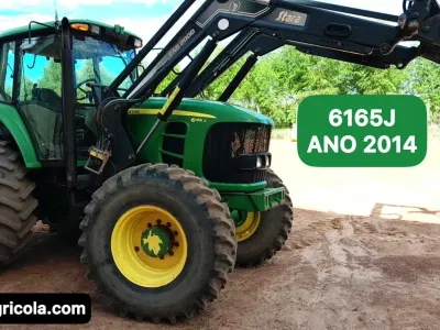 Trator John Deere, 6165J, Ano 2014 — foto do anúncio