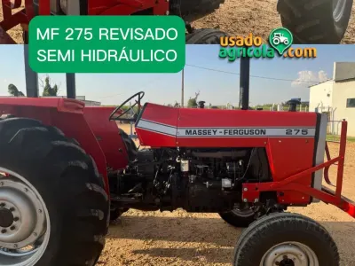 Trator Massey Ferguson 275, Ano 1976 — foto do anúncio
