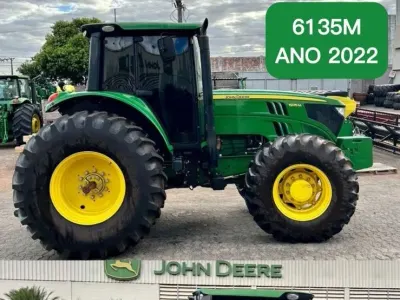 Trator John Deere, 6135M, Ano 2022 — foto do anúncio