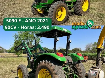 Trator John Deere, 5090E, Ano 2021 — foto do anúncio
