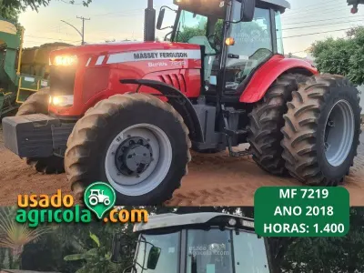 Trator Massey Ferguson, 7219, Ano 2018 — foto do anúncio