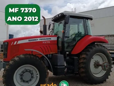 Trator Massey Ferguson, 7370, Ano 2012 — foto do anúncio