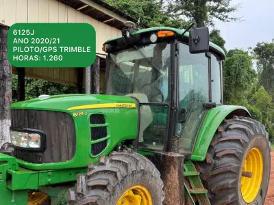 Trator John Deere, 6125J, Ano 2020/21 — foto do anúncio