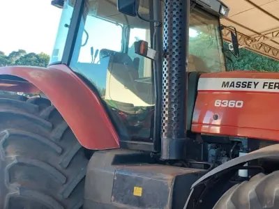 Trator Massey Ferguson, modelo 6360, Ano 2009 — foto do anúncio