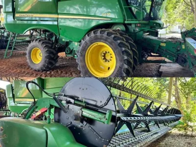 Colheitadeira John Deere, modelo S670, Ano 2018/19 — foto do anúncio