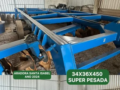 Grade Aradora Santa Izabel, Super Pesada, 34X36”, Ano 2024 — foto do anúncio