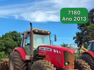 Trator Massey Ferguson, 7180, Ano 2013 — foto do anúncio