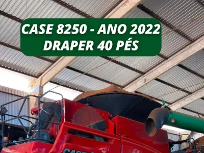 Colheitadeira Case, modelo 8250, Ano 2022 — foto do anúncio