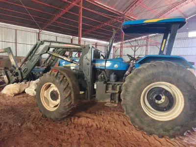 Trator New Holland, 7630, com Conjunto Stara PAD 750, Ano 2022 — foto do anúncio