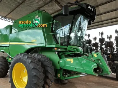 Colheitadeira John Deere, modelo S550, Ano 2021 — foto do anúncio
