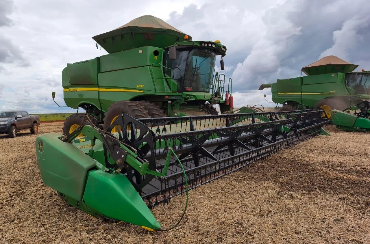 Colheitadeira John Deere, S680, Draper 40 pés, Ano 2014, foto principal do anúncio
