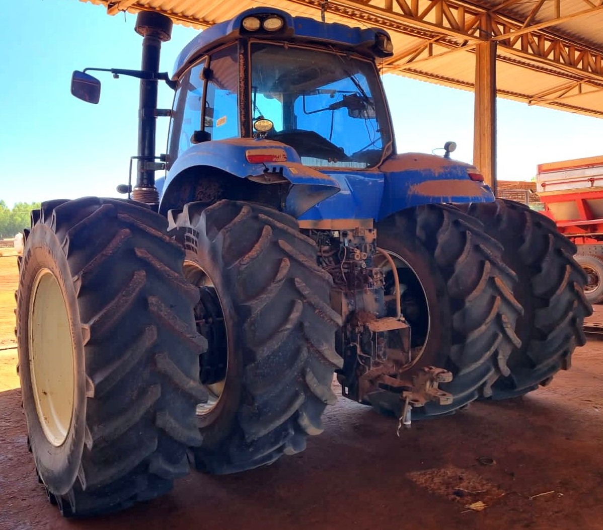 Trator New Holland, T8.385, Ano 2017