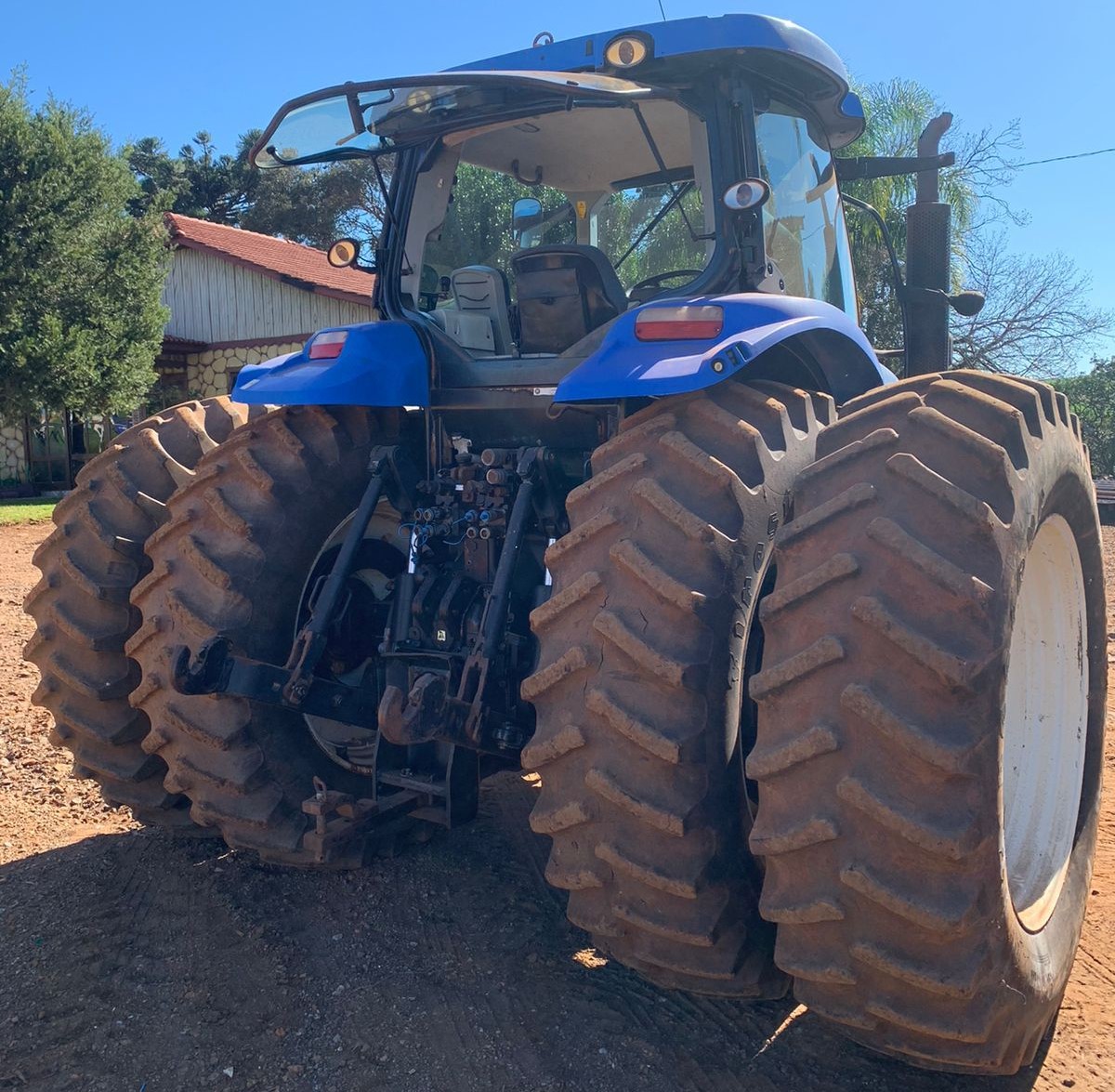Trator New Holland, T7.245, Ano 2013